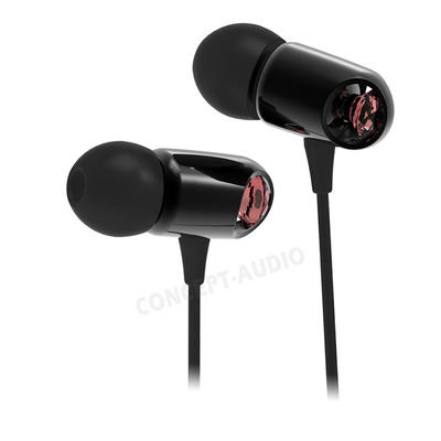 New Diamond Silver Red Earphone Fashion Gift Headset Attractive Earbud